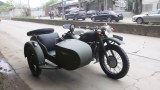 Customized green color motorcycle sidecar