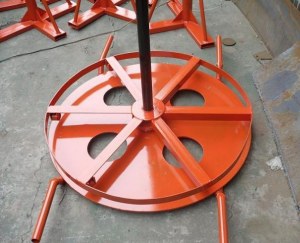 Cable drumjacks with rotary disk