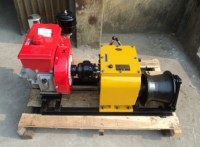 Cable winch, wire rope winch