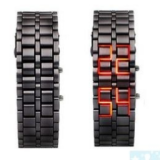 Grossiste, fournisseur et fabricant LW1/Iron Faceless Red Binary LED Wrist Watch