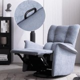 New Functional Electric Single-Seat Fabric Sofa Modern Minimalist Gray Rockable Lunch...