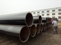 HQ carbon LSAW steel pipes serve engineering construction