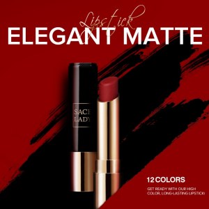 12 Colors Elegant Matte Lipstick