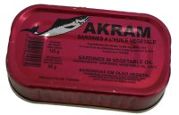 Sardine in vegetable oil