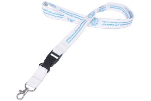 Polyester lanyard