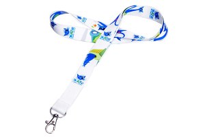 Polyester lanyard