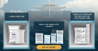 Buy Cargo Desiccant pouches for Ensuring long lasting container Dryness