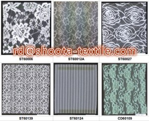 Sell vintage curtain fabric and cotton cutout lace fabric