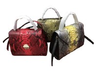 New Imported Python Leather 26cm Portable One-Shoulder Messenger Bag Fashion Trend Casu...