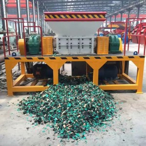 China Metal Shredder Machine Manufacturer Double Shaft Waste Metal Shredding Machine Me...