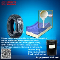 Blue tyre molding silicone
