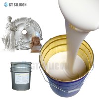 Biggest Liquid Silicone Rubber Manufacturer rtv-2 liquid silicone rubber for large scul...
