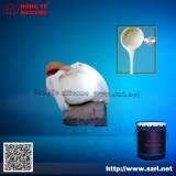 Silicone rubber for artificial stone