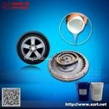 Addition cure silicone rubber for tire mold