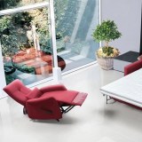 Italian-Style Capsule Sofa Single Leisure Sofa Living Room Household Manual Function Di...