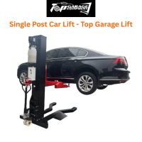 Single Post Car Lift - Top Garage Lift