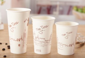 Single wall paper cup