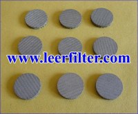 Sintered Porous Filter Disc