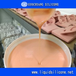 Medical grade platinum cure liquid silicone for lifecasting