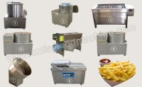 Potato chips making machine price/Semi-automatic Potato Chips Plant