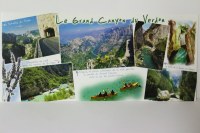 C006 LES GORGES DU VERDON : Lot de 25 cartes postales panoramique