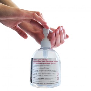 Hydroalcoholic solution in pump bottle 500ml