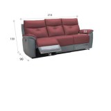 New Space Capsule Sofa Intelligent Leather Art Modern Minimalist Living Room Unit Doubl...