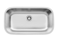 Drawn Kitchen Sink Undermount Single Bowl, No Anti-dumping Duty