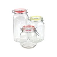 Borosilicate glass jar