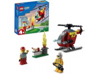 LEGO City - L'hélicoptère des pompiers (60318)