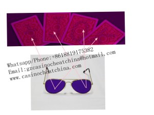 Newest UV perspective sunglasses for gambling cheat/marked cards/contact lenses/game ch...