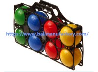 Supply plastic bocce boules boccia ball water ball for summer pool game