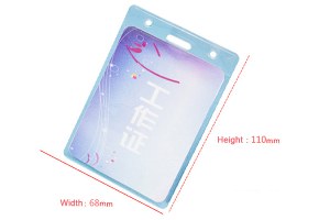 Soft PVC card holder