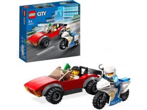 LEGO City - La course-poursuite de la moto de police (60392)