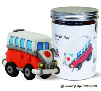 Educational Toys 3D Colored Clay-Vintage cars