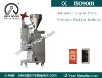 Automatic Liquid Paste Tomato Ketchup Packaging Machine