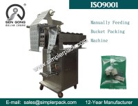 Manually Feeding Back Seal Hardware Particles Packaging Machine