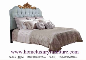 Queen bed king bed luxury bedroom classical bed Italy style bed bed price supplier TA...
