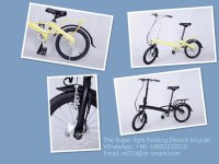 Customized Super Light Electric Folding Bicycle