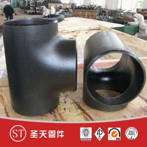 ASTM A234 Wpb Seamless Carbon Steel Pipe Fittings Tee