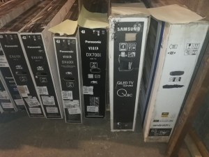 BATCHES OF NEW TV WITHOUT WARRANTY