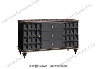 Louis xvi furniture reproduction, beech sideboard buffet black