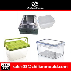 Plastic injection container mould with high quality