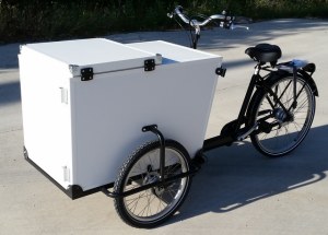 Isothermal / cool delivery tricycle