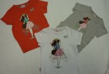 END OF STOCK - GIRLS TEES AT 1.50 EUR