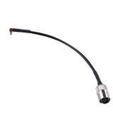 IEC Female TV Connector to R/A MMCX Male, RG174 Cable