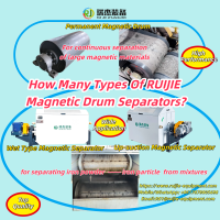 How Many Types of Ruijie Drum Magnetic Separators?