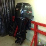 Slightly Used Suzuki 90HP 4-Stroke Outboard Motor Engine