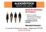 Vente de vêtements en gros