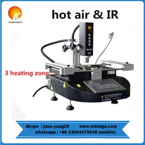 WDS-430 High quality Hot Air Rework Station infrared bga rework machine Reflow Oven bga...